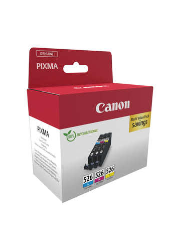 Canon 4541B018 ink cartridge 3 pc(s) Original Cyan, Magenta, Yellow Canon 4541B018 ink cartridge 3 pc(s) Original Cyan, Magenta, Yellow